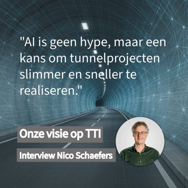GeoNext | visie op TTI (tunneltechische installaties) | Ai is geen hype maar kans