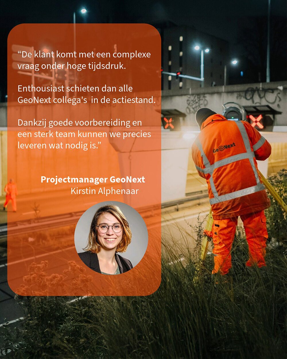 TTI (tunneltechnische Installaties) | Nauwkeurige tunnelmeting onder tijdsdruk.